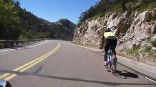 preview picture of video 'Mt. Lemmon descent (7000-5000ft) bike ride'
