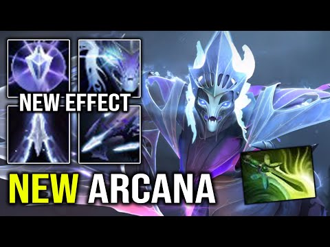 NEW FROSTY SPECTRE ARCANA - Full New All Skills Effect with Insane Right Click Raid Boss DotA