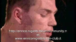 Enrico Nigiotti - Tu Incantevole - Video Esclusivo - Concorso Sanremo 2009