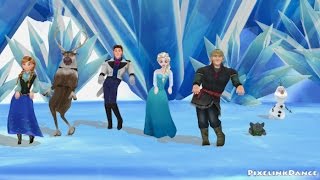 Frozen dancing to What the Fox Say MMD