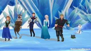 Frozen dancing to What the Fox Say [MMD]