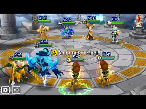 Summoners War Arena - Double Lushen, Bernard, Purian VS Camilia