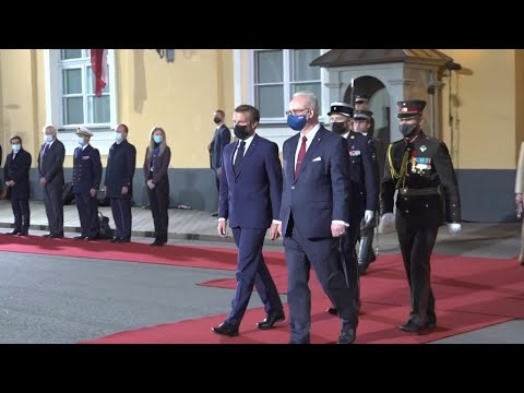 Macron visits Latvia for the first time | AFP