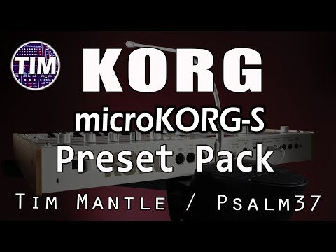 microKORG S, sounds / patches / presets - 128 NEW!!