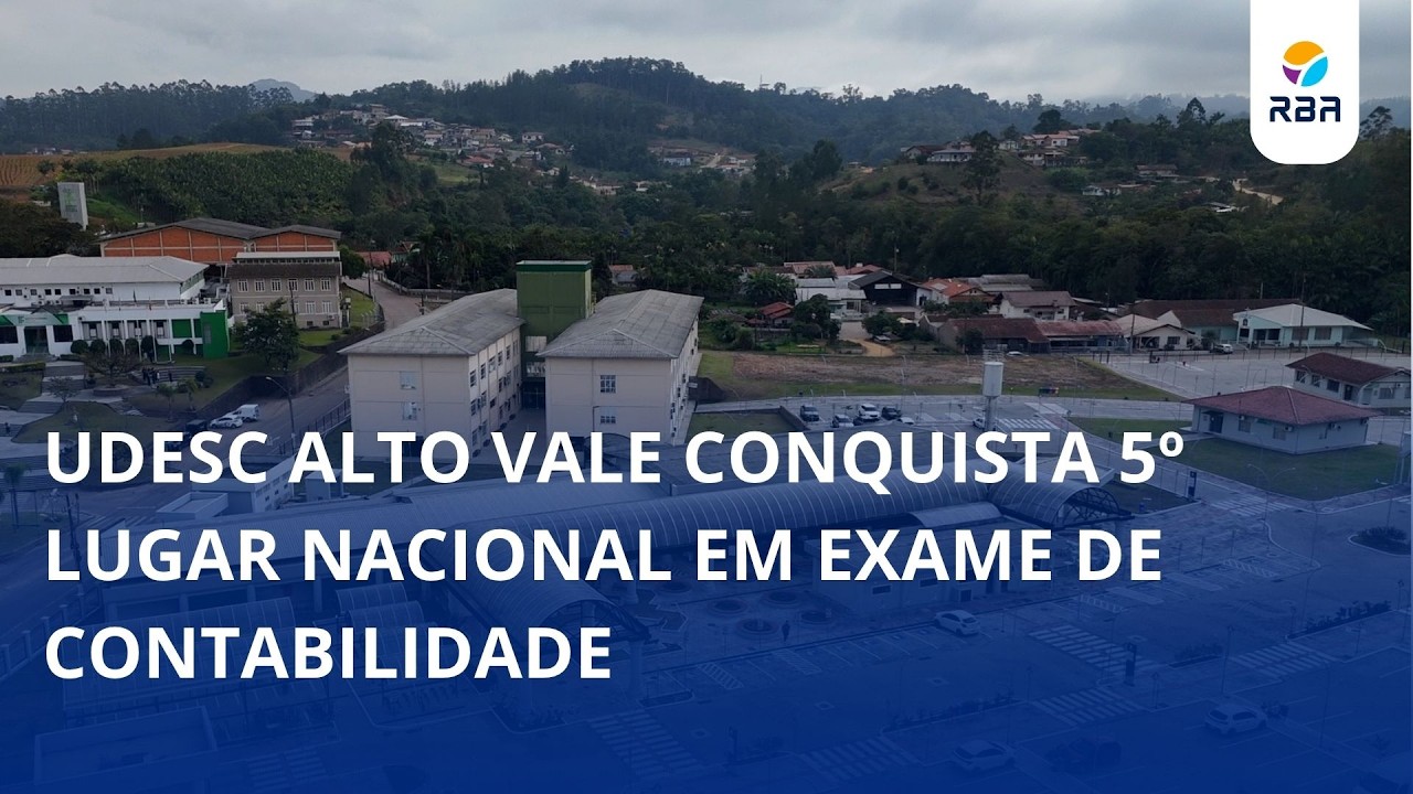 Udesc Alto Vale conquista 5º lugar nacional em exame de Contabilidade