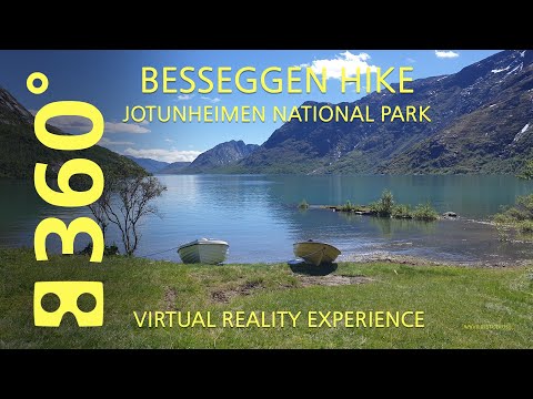 360° VR - Besseggen Hike [ Norway ] - Virtual Reality Experience - Vilin360