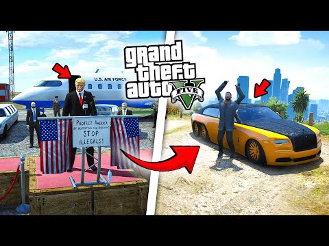 Gua Mencuri Semua Mobil PRESIDEN Terlangka di GTA 5! (Mod)