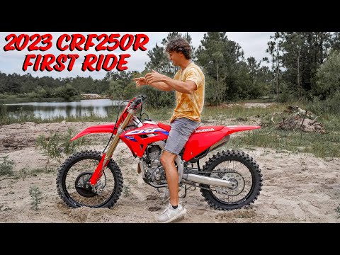 2023 Honda CRF250R FIRST RIDE!!