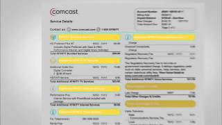 How To Understand Your XFINITY Bill