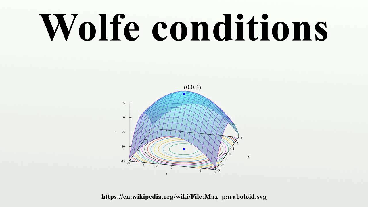 Wolfe conditions