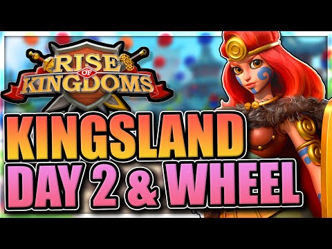 Kingsland Day 2 & Boudica Wheel [846 v 365, 1860 & OneV v 1093] Rise of Kingdoms