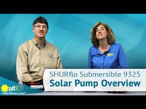 SHURflo 9325 Submersible Solar Pump Overview