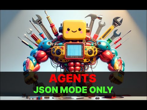 Function calling agents using Json Mode only and Unified OpenAI API