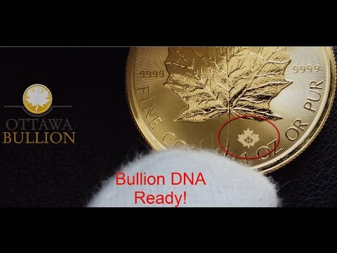 2017 Gold Maple Leaf Coin - Royal Canadian Mint Bullion DNA Dealer OttawaBullion.com