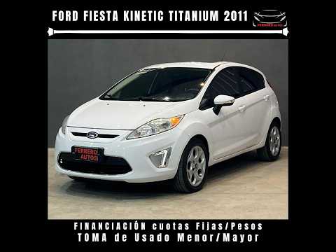 Se Vende: Ford Fiesta Kinetic Titanium 2011 - FERRERO Automotores Oncativo (Provincia de Córdoba)