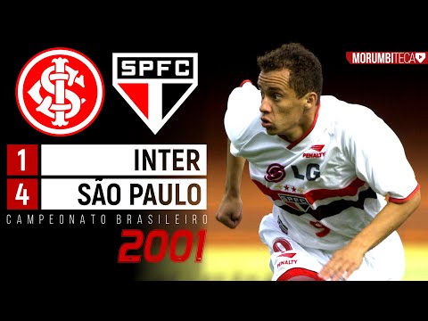 Inter 1x4 São Paulo - 2001 - FRANÇA MARCA 2, LUÍS FABIANO E KAKÁ BRILHAM NA GOLEADA DO BEIRA RIO!