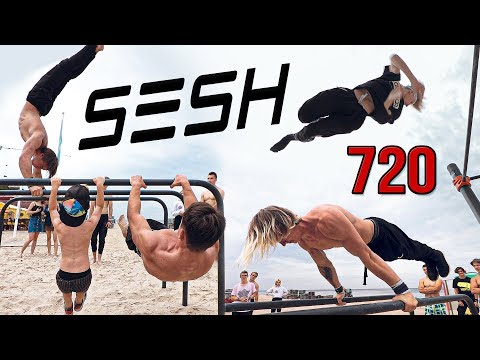 SESH Street Workout | 720s, Regrabs & More | Latvia Bar Family