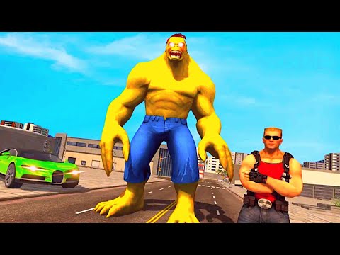 Stone Giant Crime Simulator || New Giant Hero Vegas Gangster Fighting Gameplay || Games Zone
