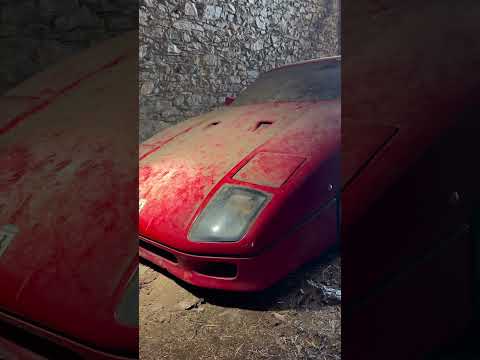 UNE FERRARI F40 DANS CET URBEX ☠️⛔️ #urbex #urbexeurope #explore #explorepage #exploration