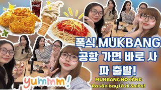 먹방 후 하노이 공항, 사파 여행( 1편)    VLOG  Đi Sa Pa TẬP 1
