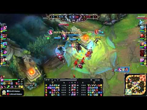 SKT T1 Faker Ezreal vs Vladimir, Fizz vs Viktor MID Ranked Challenger Korea 003