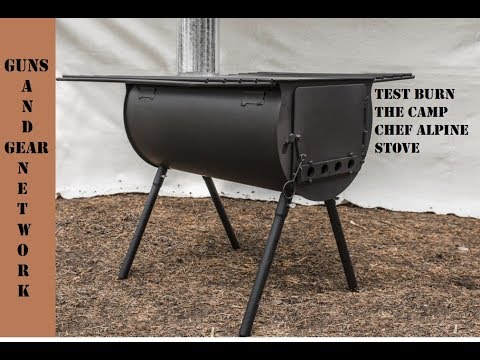 Camp Chef Alpine Stove Test Burn