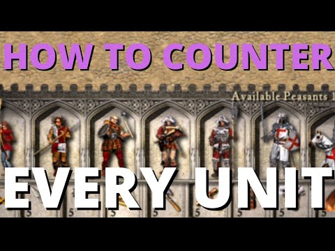 How to counter EVERY UNIT (UNIT COUNTERS) - Stronghold Crusader