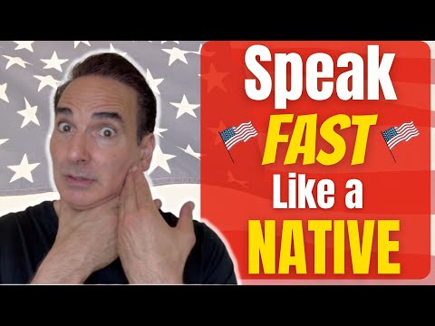 Speak FAST like a NATIVE 🇺🇸 :  American Accent Training Practice