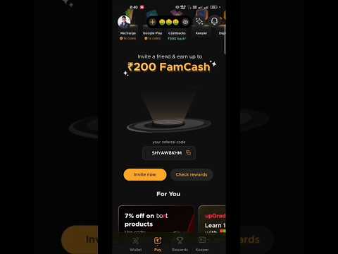 how to refer and earn fampay upi 2025 | fampay refer and earn 2025 | #fampayUpi2025 #FampayApp