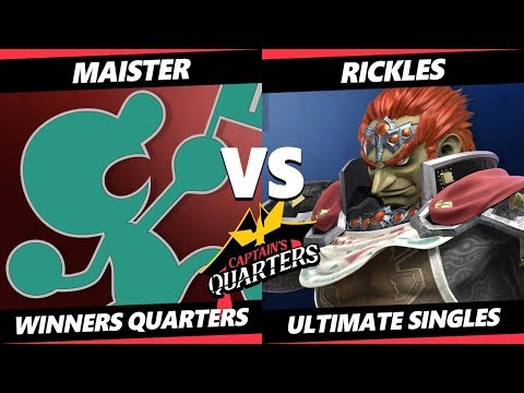 Captain's Quarters Winners Quarters - SSG | Maister (Game & Watch) Vs HPT | Rickles (Ganondorf) SSBU