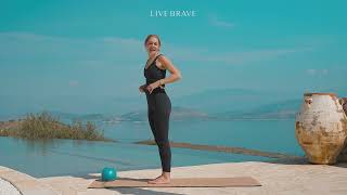 14 Min Postnatal Stretch with Small Ball