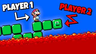 Mario but Player 2 is a Snake Block?!