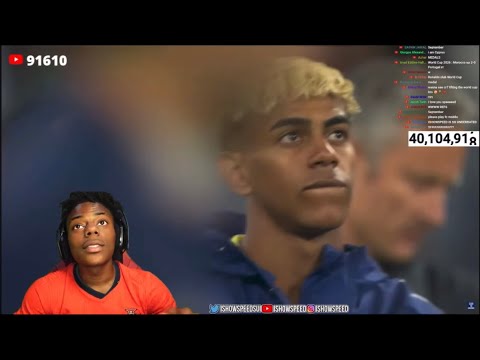 IShowSpeed Reacts to Portugal Winning the Nations League Final
