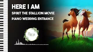 Spirit The Stallion Here I Am by Bryan Adams - Piano Wedding Version
