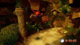 Crash Bandicoot N. Sane Trilogy: The Pits (Time Trial - Platinum Relic)