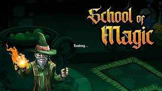 An Early Look at a Cast & Blast Diablo style Action Roguelike – School of Magic Demo –