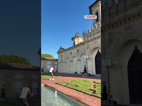 🏀🍷Jimmy Butler s'entraîne à Bordeaux dans un lieu d'entraînement un peu particulier #basketball