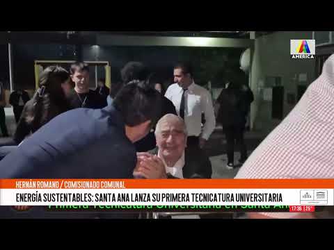 Energía Sustentables: Santa Ana lanza su primera tecnicatura universitaria