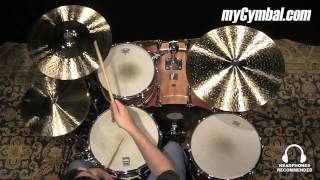 Video thumbnail for Zildjian 17" K Custom Hybrid Crash Cymbal (K1217-1081614A) by Memphis Drum Shop