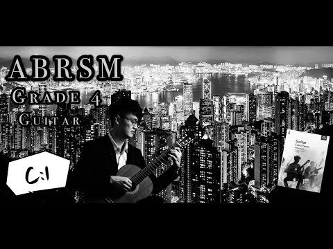 ABRSM Grade 4 Guitar "Nightfall" 英國皇家音樂學院四級考試歌(C:1)
