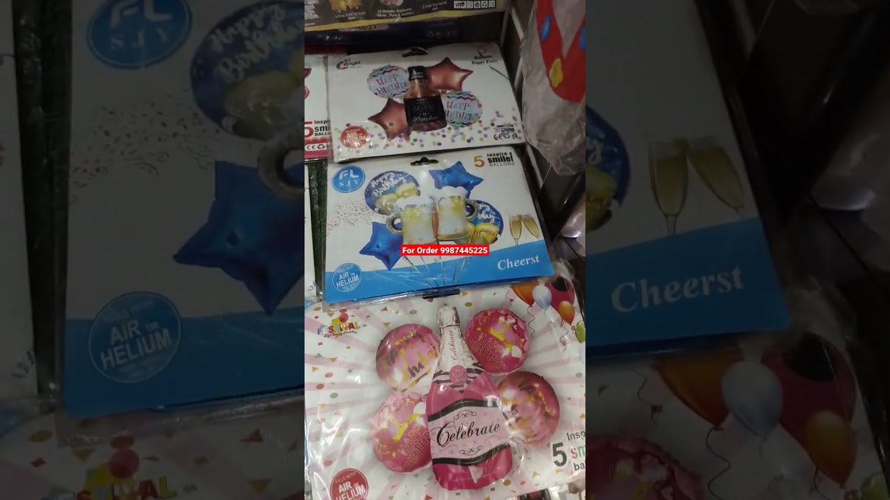 Foil Balloon All characters Big Size