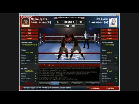 Michael Spinks vs Bob Foster 15 rounds LHW