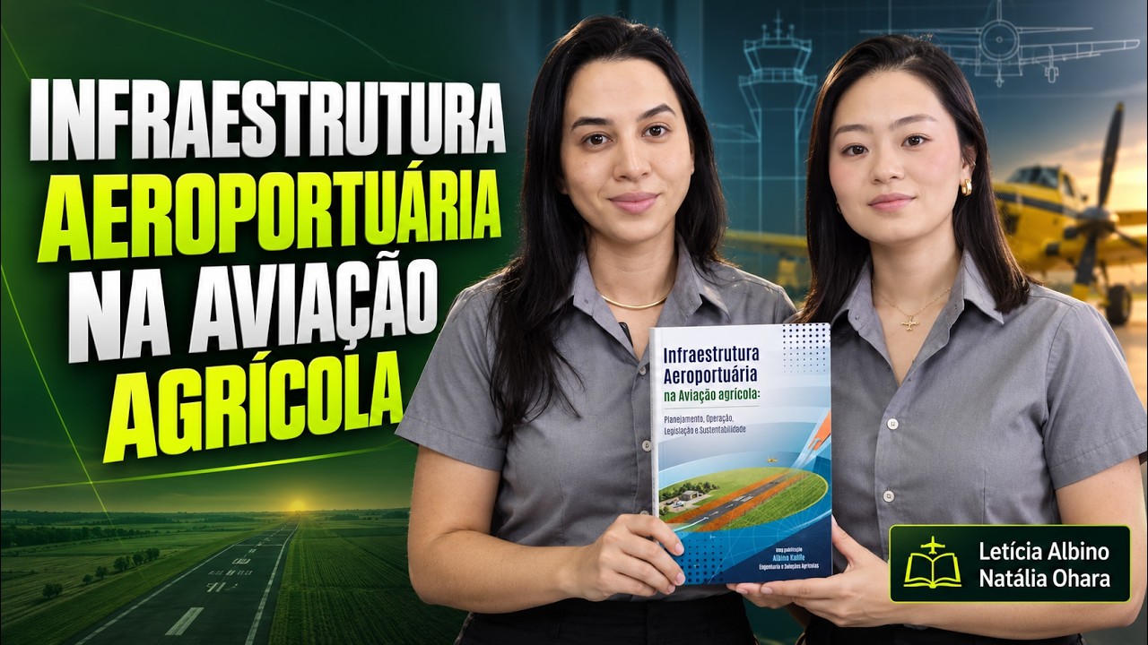 Livro detalha regras para aeródromos agrícolas
