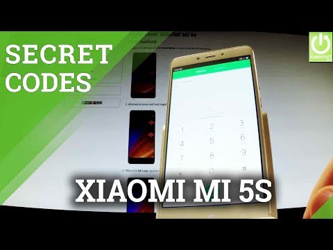 CODES XIAOMI Mi 5s -  HIDDEN MENU / ADVANCED FEATURES
