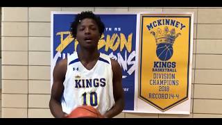 Howard Turner #10 6' 3" Guard Dr. Susan S. McKinney