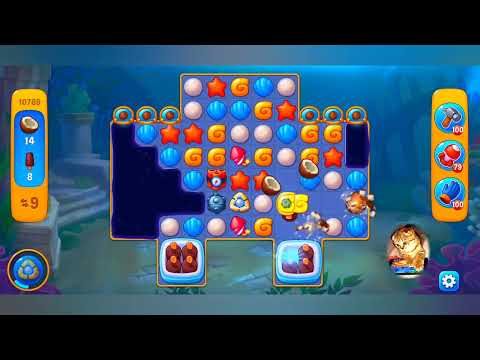 фишдом 2022  #  10769 уровень - прохождение без бустеров # Fishdom,   10769  level - no Boosters.