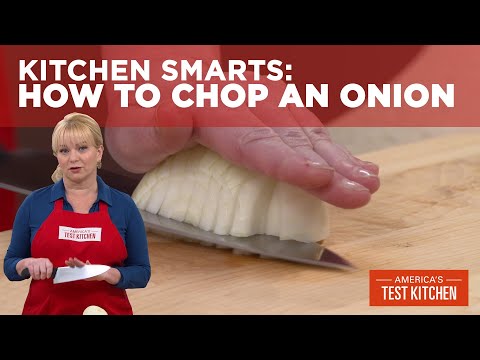 How To Chop an Onion