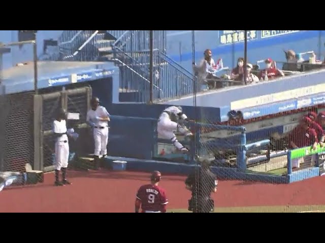 【3回表】よく取った‼ マリーンズ・田村がスーパーキャッチのファインプレー‼ 2020/11/1 M-E
