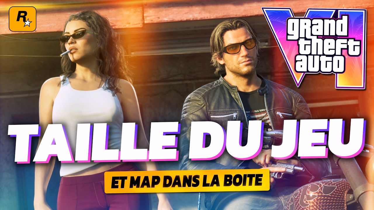 GTA 6 : MAP dans la BOITE et POIDS du jeu (+ grosse annonce dans la semaine)