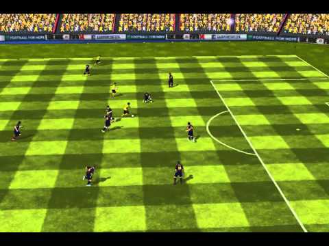 FIFA 14 iPhone/iPad - Hooligans fc vs. FC Barcelona